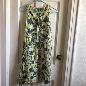 M Dress Floral Pattern Made in Italy XC Sz S